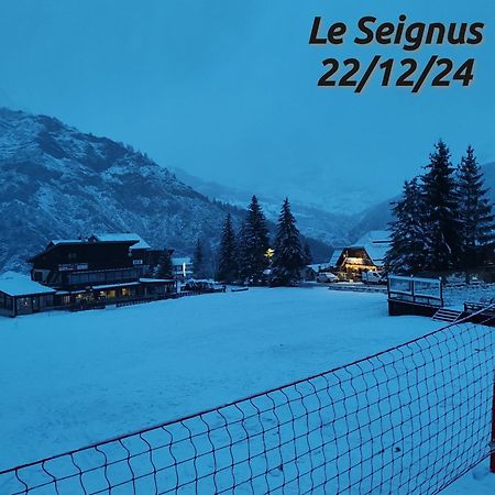 Studio Seignus D Allos Pieds Des Pistes Eksteriør bilde