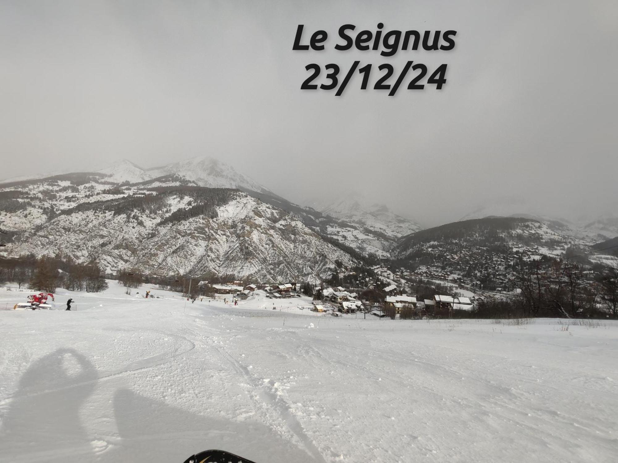 Studio Seignus D Allos Pieds Des Pistes Eksteriør bilde