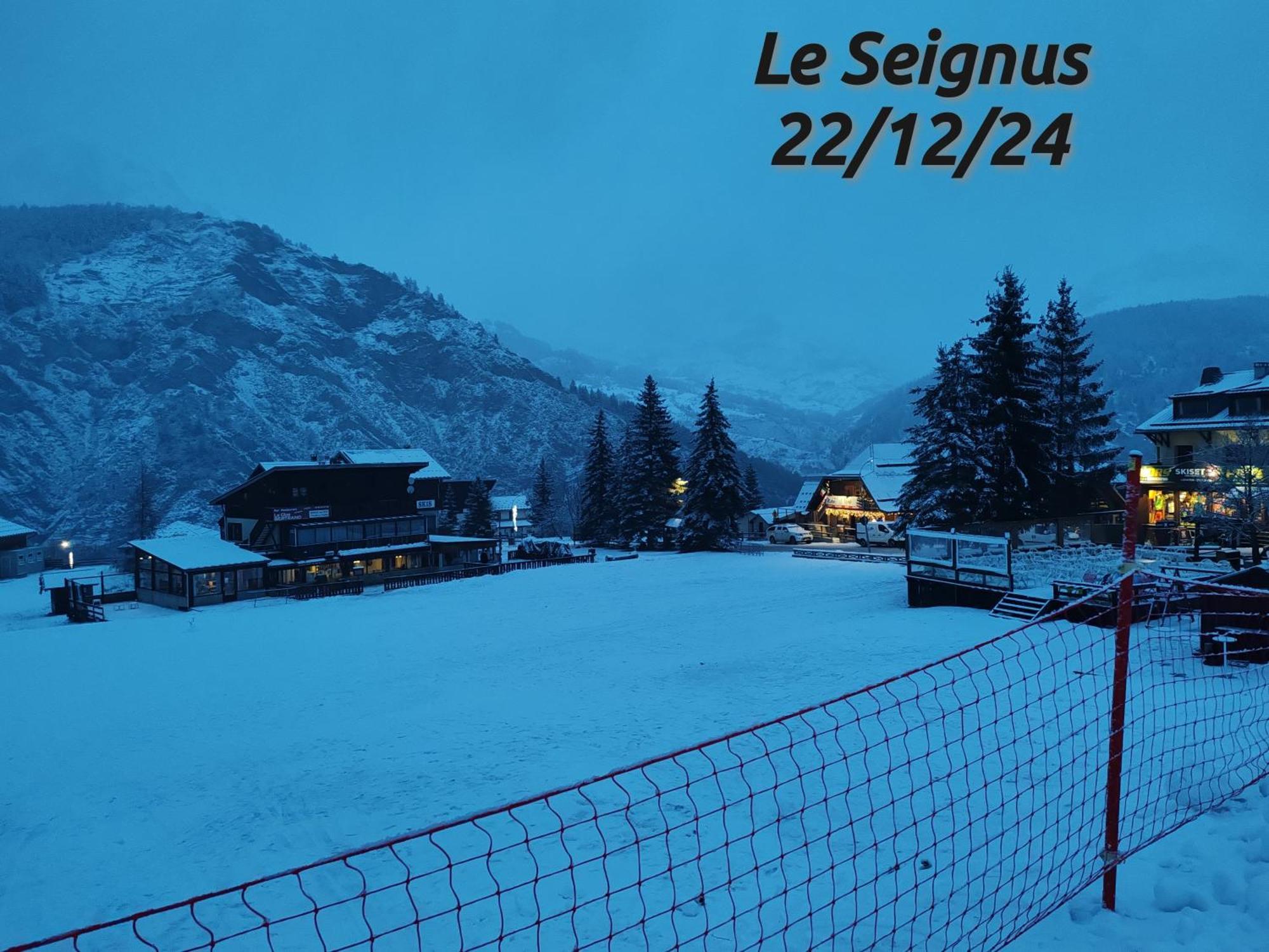 Studio Seignus D Allos Pieds Des Pistes Eksteriør bilde